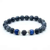 FASHIONA - heren kralenarmband labradoriet en sodaliet_BS49_1