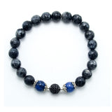 FASHIONA - heren kralenarmband labradoriet en sodaliet_BS49_2