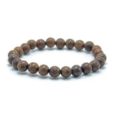 FASHIONA - houten heren kralen armband