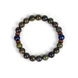 kralenarmband dragon blood en blauwe lapis. Fashion, armband, mode, accessoire 2