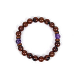 FASHIONA - Kralenarmband obsidian en amethyst. Fashion, armband, mode, accessoires 3