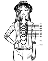 FASHIONA ketting dames maattabel. Fashion, mode_1000x1250_2