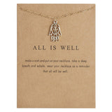 FASHIONA - ketting boedhha hand - verguld - dames