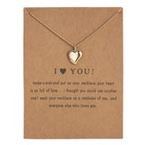 FASHIONA - ketting hartje - verguld - dames