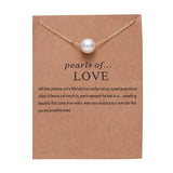 FASHIONA - ketting parel - verguld - dames
