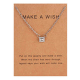 FASHIONA - ketting rechthoekig collier- dames