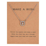 FASHIONA - ketting ster met cirkel - dames