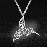 Damesketting van roestvrij staal. Kingfisher, zilverkleurig. Mode, fashion, accessoires.